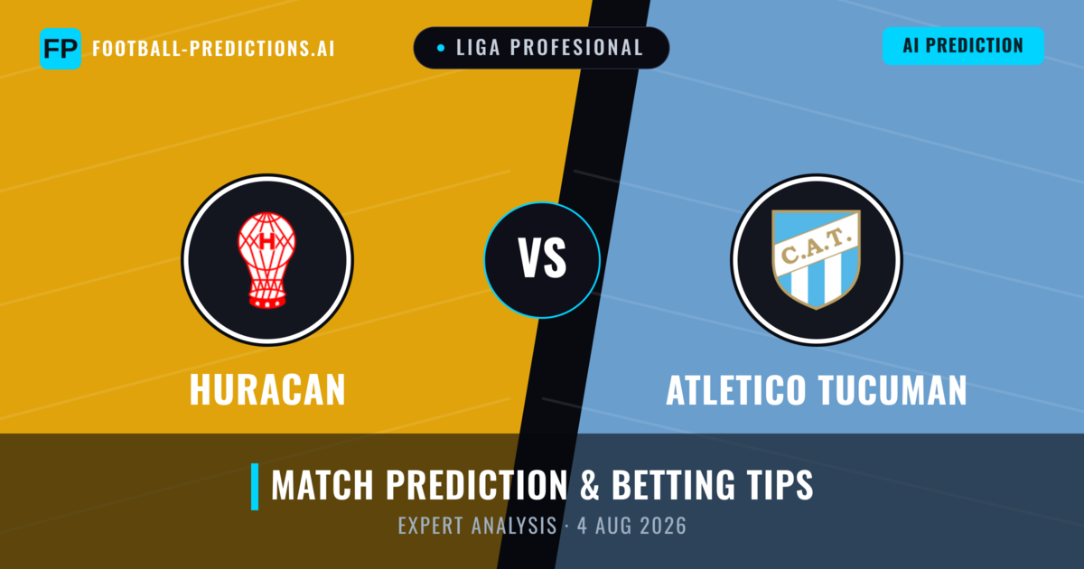 Huracan vs Atletico Tucuman — match prediction & preview