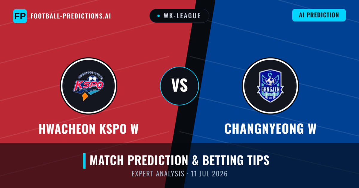 Hwacheon KSPO W vs Changnyeong W — match prediction & preview