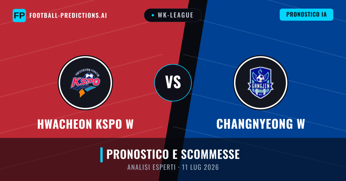 Hwacheon KSPO W vs Changnyeong W — pronostico e anteprima del match
