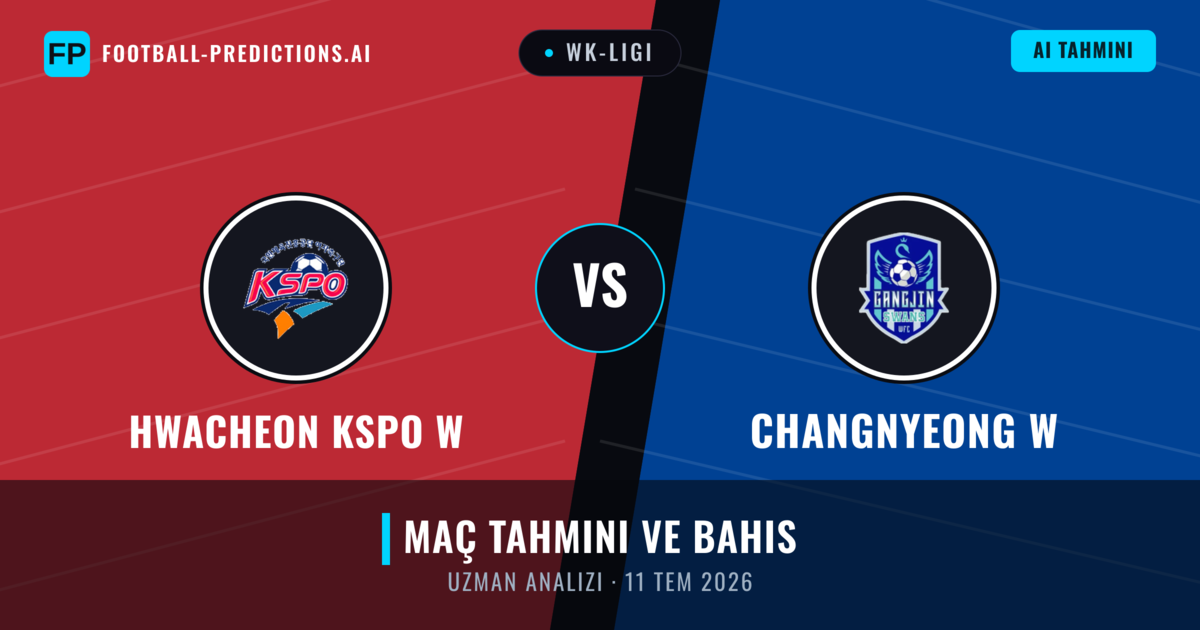 Hwacheon KSPO W - Changnyeong W — maç tahmini ve önizleme