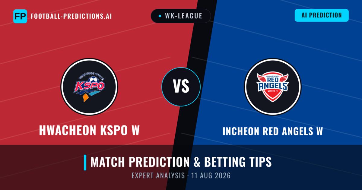 Hwacheon KSPO W vs Incheon Red Angels W — match prediction & preview