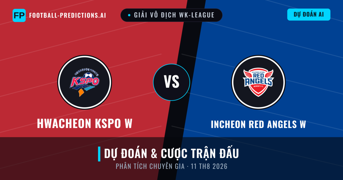 Hwacheon KSPO W vs Incheon Red Angels W — dự đoán và xem trước trận đấu