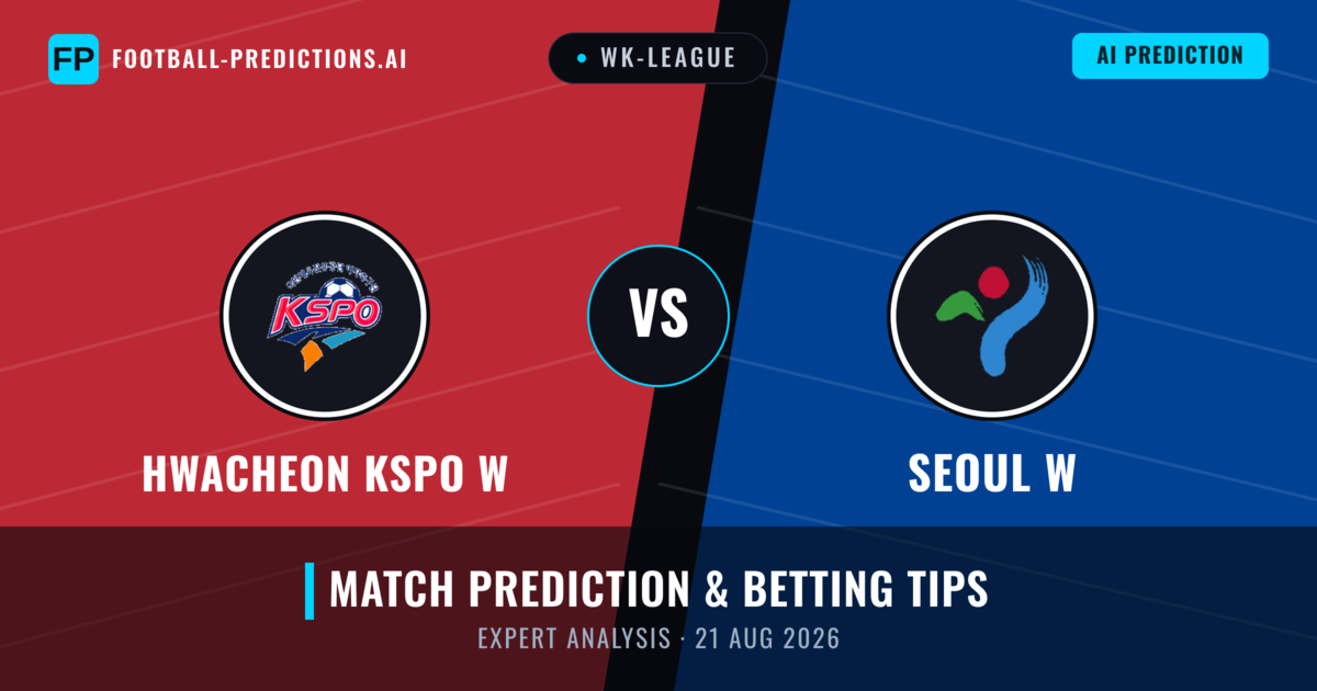 Hwacheon KSPO W vs Seoul W — match prediction & preview