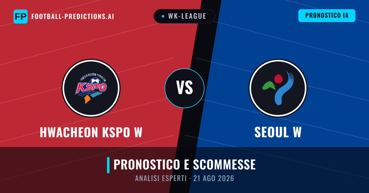 Hwacheon KSPO W vs Seoul W — pronostico e anteprima del match