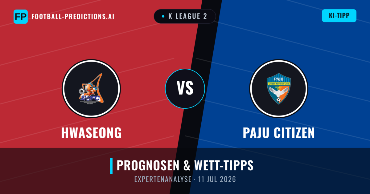 Hwaseong vs Paju Citizen — Prognose und Spielvorschau