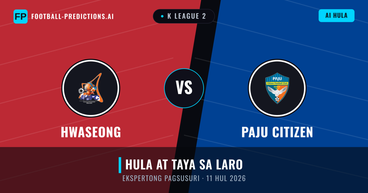 Hwaseong vs Paju Citizen — hula at preview ng laban