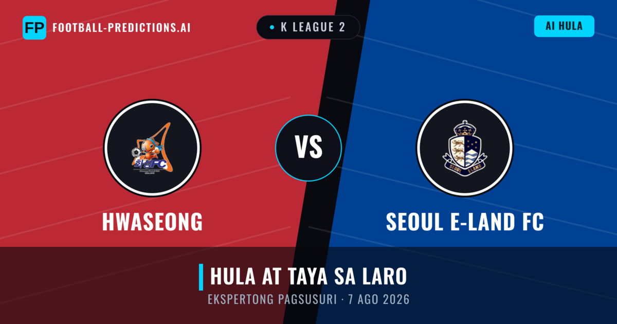 Hwaseong vs Seoul E-Land FC — hula at preview ng laban