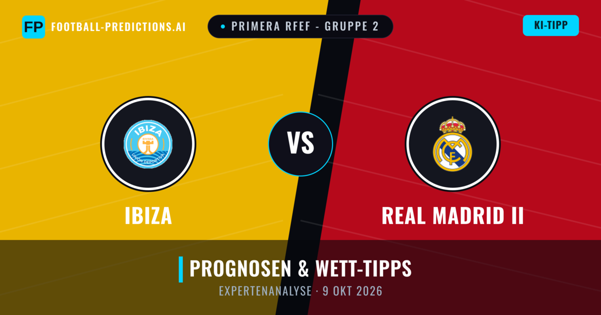 Ibiza vs Real Madrid II — Prognose und Spielvorschau