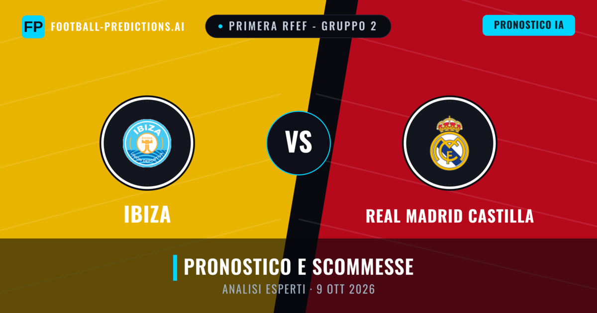 Ibiza vs Real Madrid Castilla — pronostico e anteprima del match