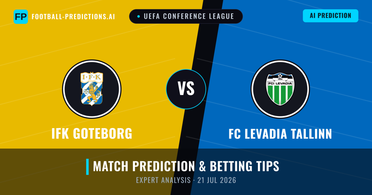 IFK Goteborg vs FC Levadia Tallinn — match prediction & preview