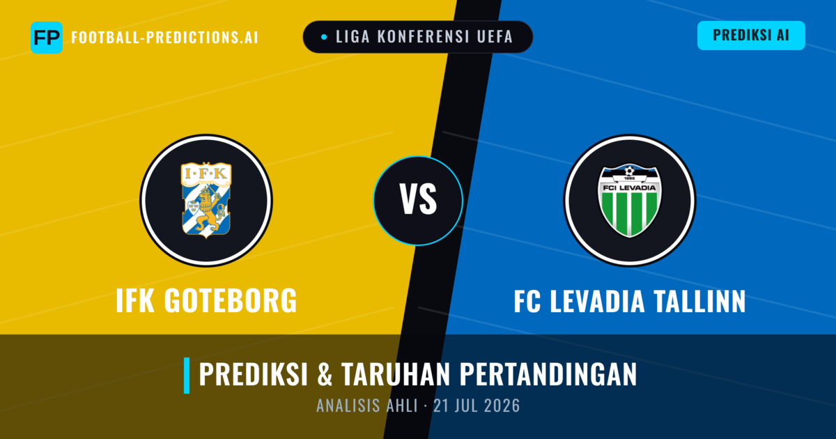 IFK Göteborg vs FC Levadia Tallinn — prediksi dan pratinjau pertandingan