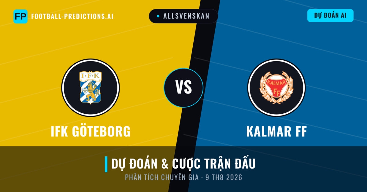 IFK Göteborg vs Kalmar FF — dự đoán và xem trước trận đấu