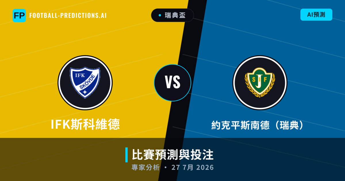 IFK斯科維德 vs 約克平斯南德（瑞典） — 比赛预测和前瞻