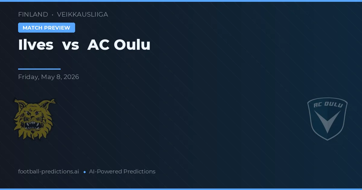 Ilves vs AC Oulu — prediksi dan pratinjau pertandingan