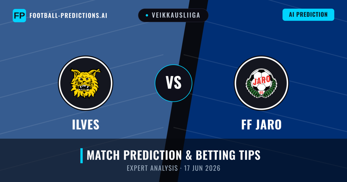 Ilves vs FF Jaro — match prediction & preview