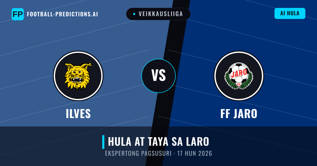 Ilves vs FF Jaro — hula at preview ng laban