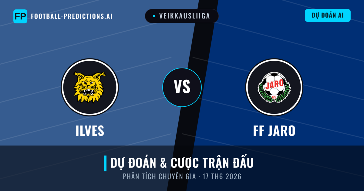 Ilves vs FF Jaro — dự đoán và xem trước trận đấu