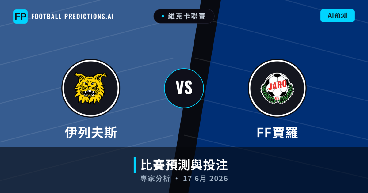 伊列夫斯 vs FF賈羅 — 比赛预测和前瞻