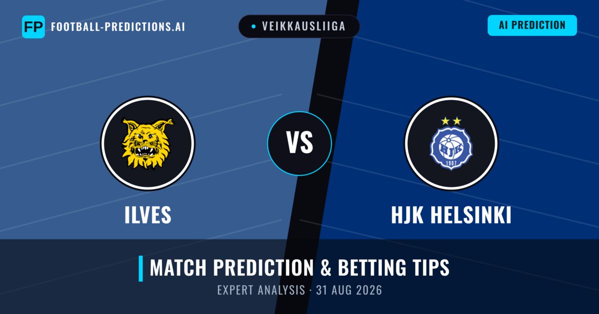 Ilves vs HJK Helsinki — match prediction & preview