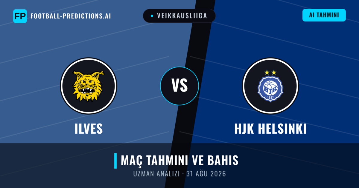 Ilves - HJK Helsinki — maç tahmini ve önizleme