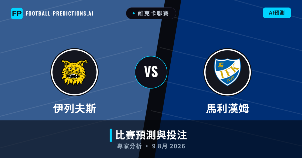 伊列夫斯 vs 馬利漢姆 — 比赛预测和前瞻