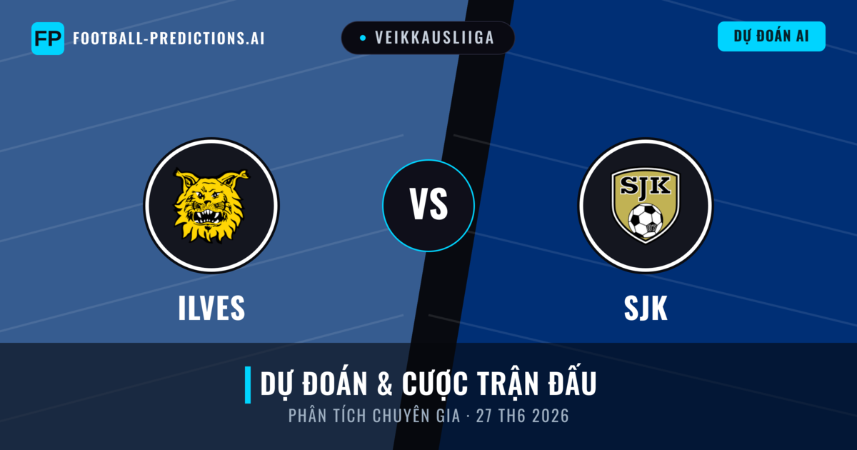 Ilves vs SJK — dự đoán và xem trước trận đấu