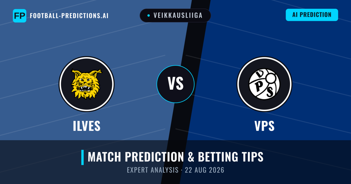 Ilves vs VPS — match prediction & preview
