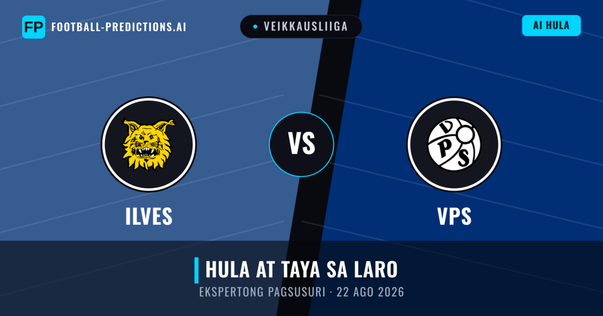Ilves vs VPS — hula at preview ng laban