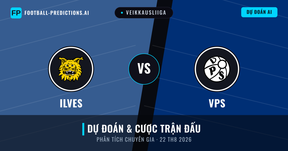 Ilves vs VPS — dự đoán và xem trước trận đấu