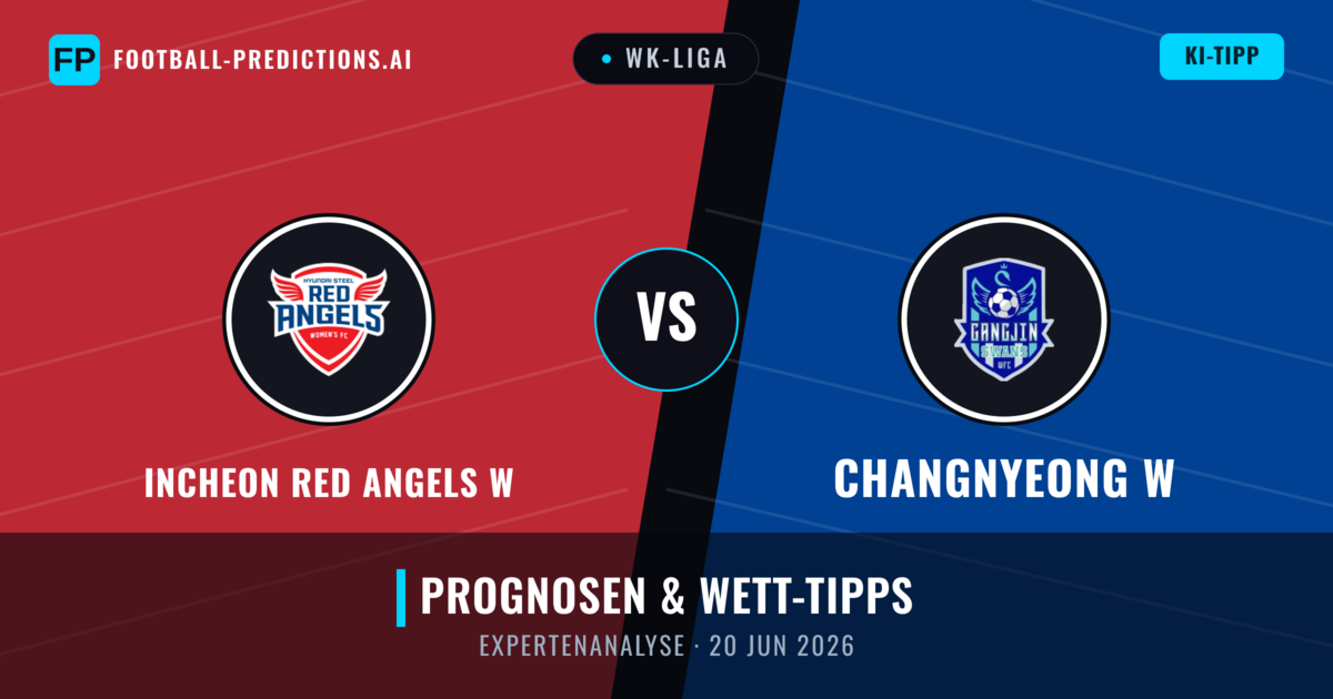 Incheon Red Angels W vs Changnyeong W — Prognose und Spielvorschau