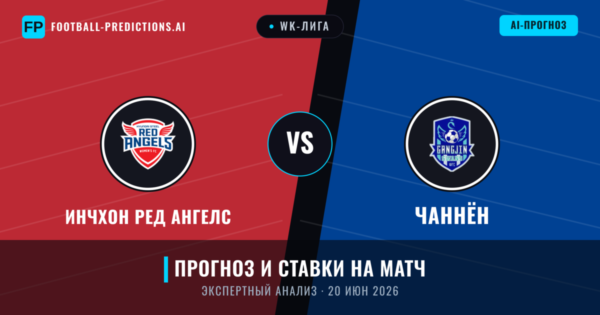 Инчхон Ред Ангелс – Чаннён — прогноз и превью матча