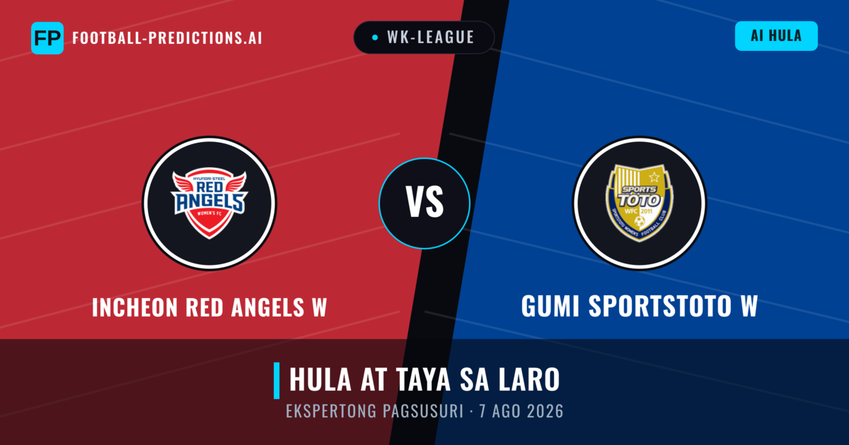 Incheon Red Angels W vs Gumi Sportstoto W — hula at preview ng laban