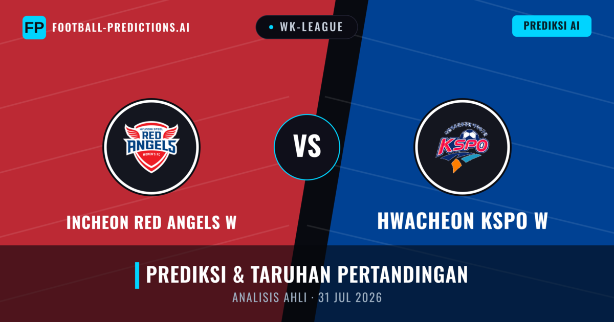 Incheon Red Angels W vs Hwacheon KSPO W — prediksi dan pratinjau pertandingan