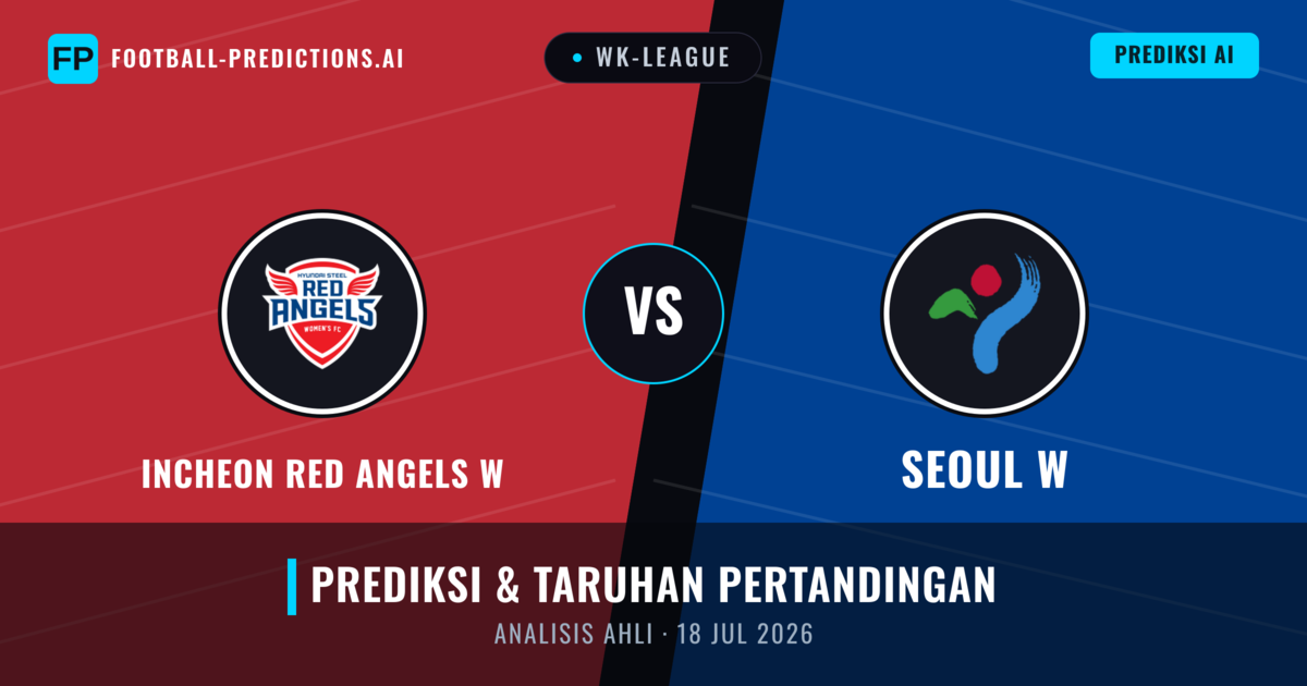 Incheon Red Angels W vs Seoul W — prediksi dan pratinjau pertandingan
