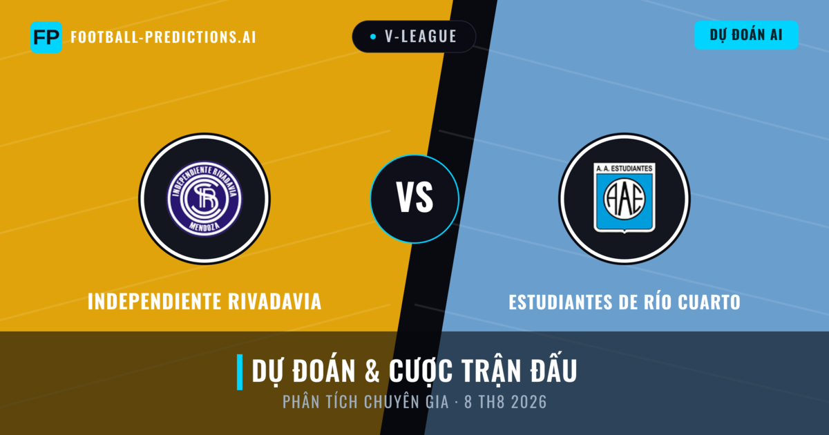 Independiente Rivadavia vs Estudiantes de Río Cuarto — dự đoán và xem trước trận đấu