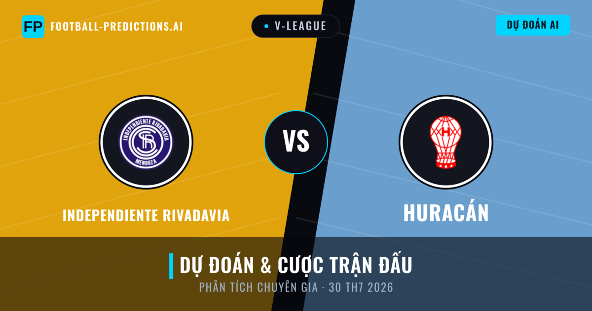 Independiente Rivadavia vs Huracán — dự đoán và xem trước trận đấu