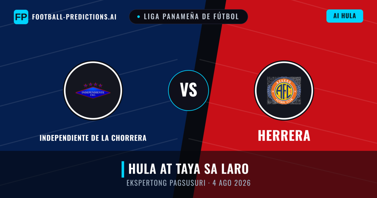 Independiente de La Chorrera vs Herrera — hula at preview ng laban