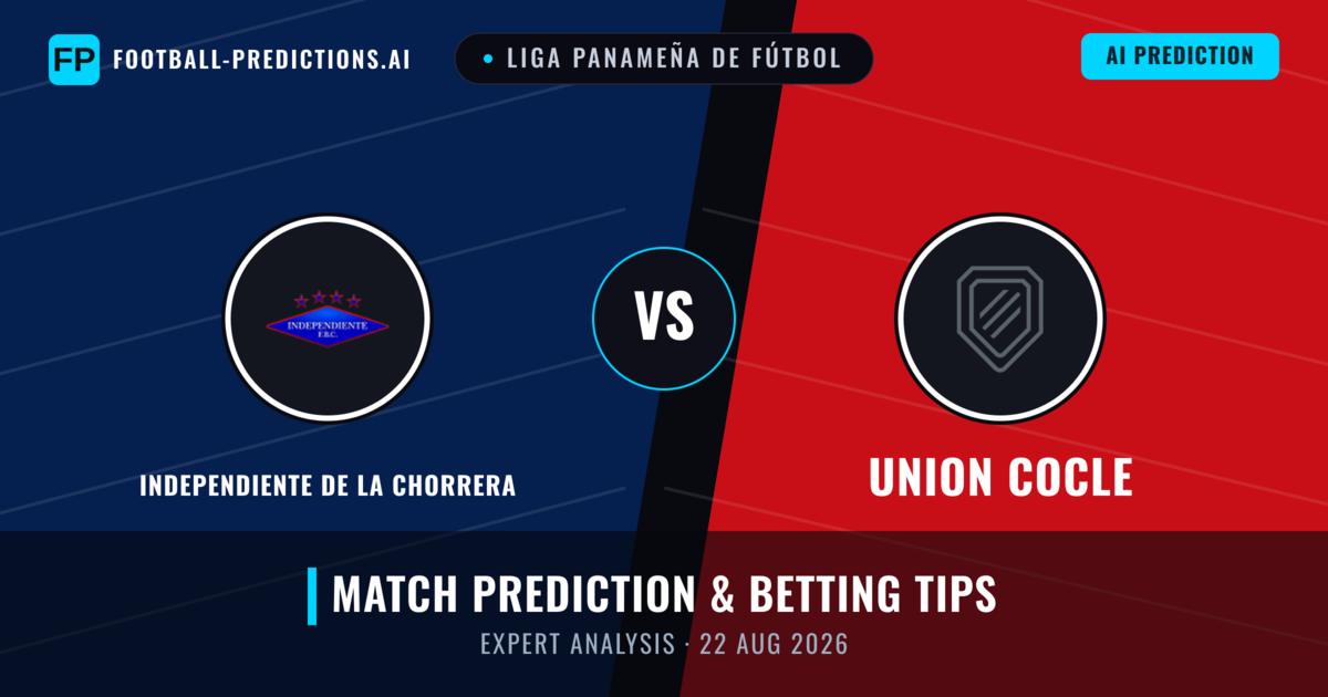 Independiente de La Chorrera vs Union Cocle — match prediction & preview