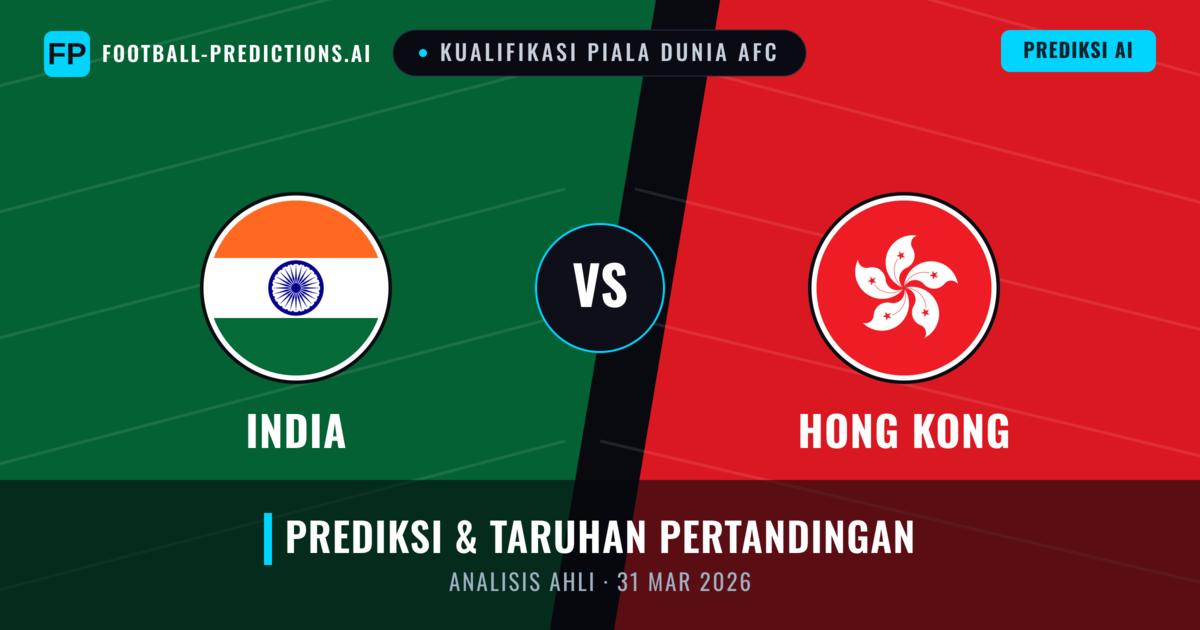 India vs Hong Kong — prediksi dan pratinjau pertandingan