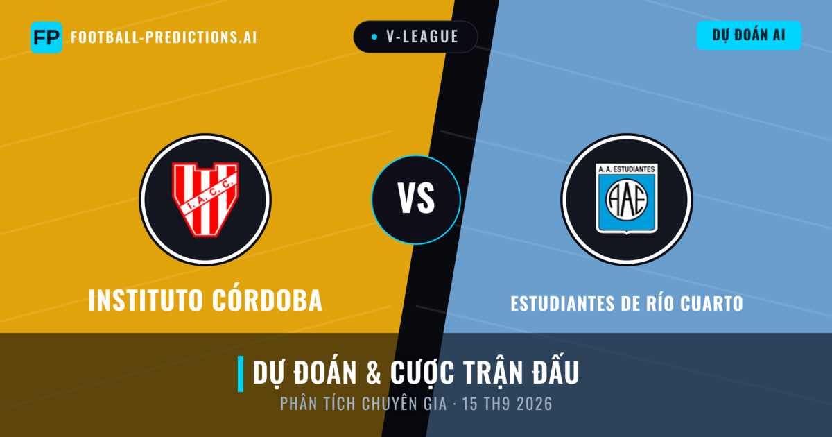 Instituto Córdoba vs Estudiantes de Río Cuarto — dự đoán và xem trước trận đấu