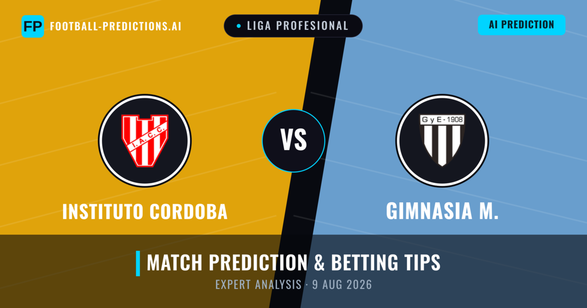 Instituto Cordoba vs Gimnasia M. — match prediction & preview