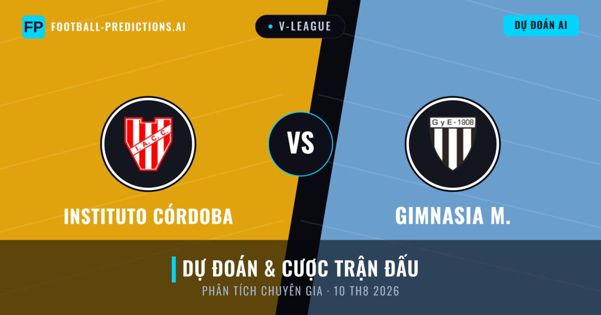 Instituto Córdoba vs Gimnasia M. — dự đoán và xem trước trận đấu