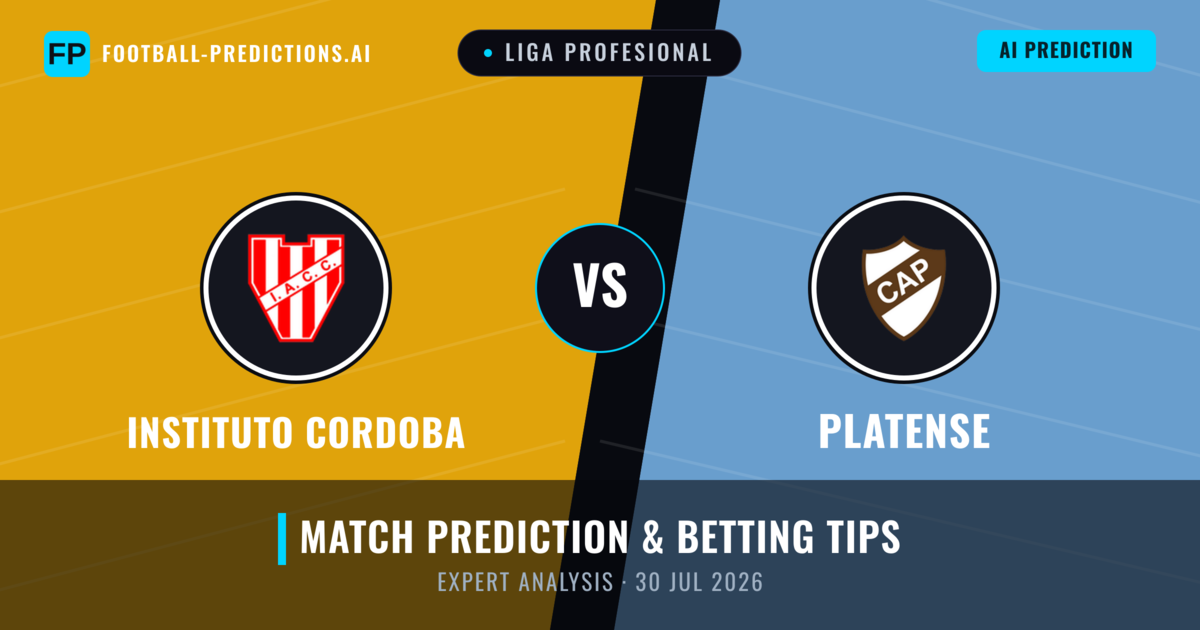 Instituto Cordoba vs Platense — match prediction & preview