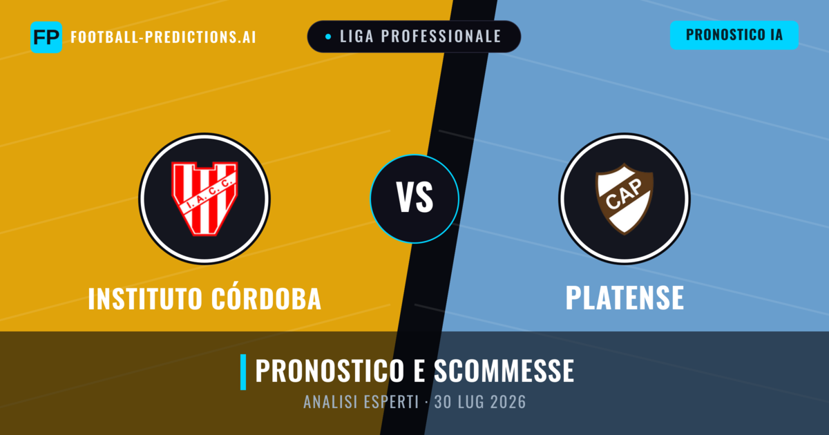 Instituto Córdoba vs Platense — pronostico e anteprima del match