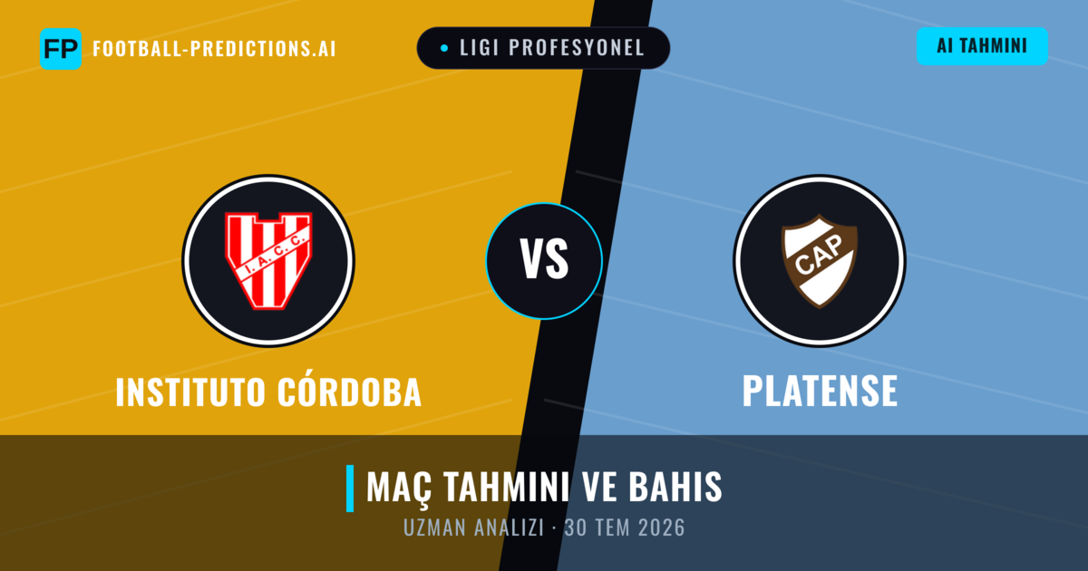 Instituto Córdoba - Platense — maç tahmini ve önizleme