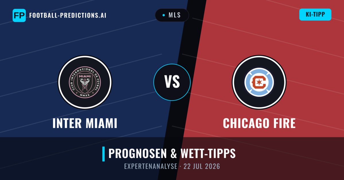 Inter Miami vs Chicago Fire — Prognose und Spielvorschau