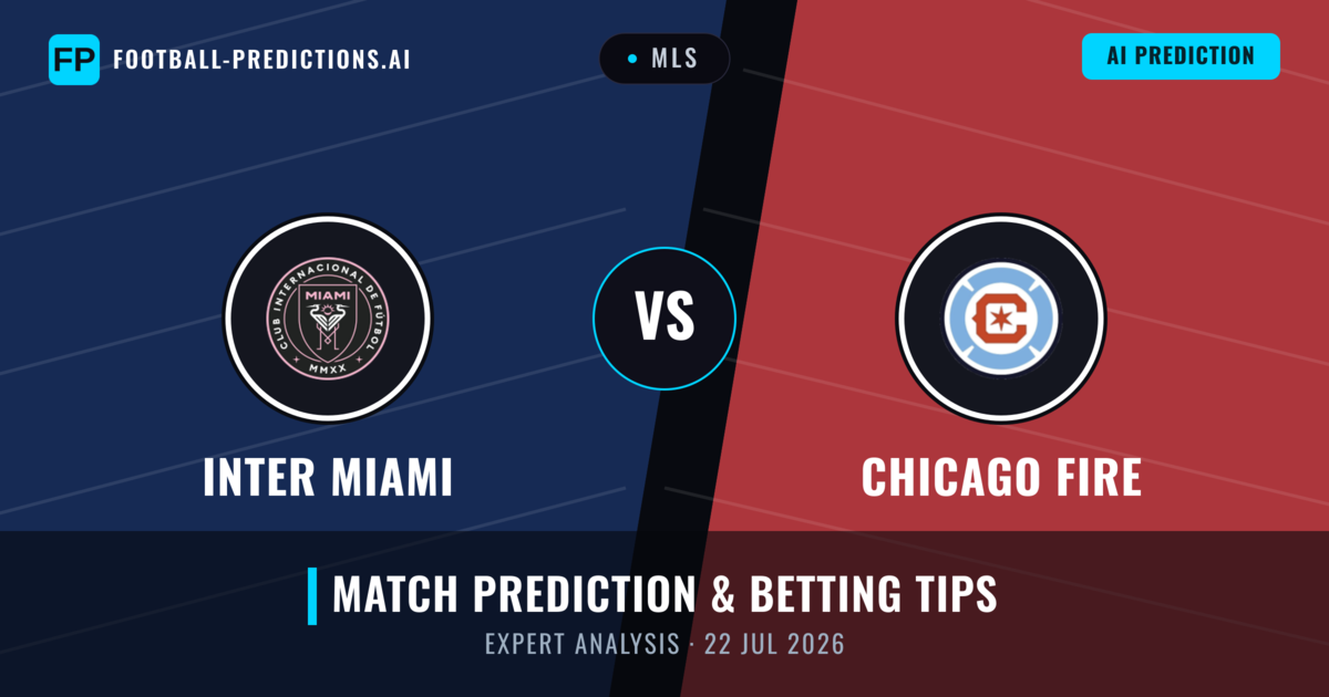 Inter Miami vs Chicago Fire — match prediction & preview