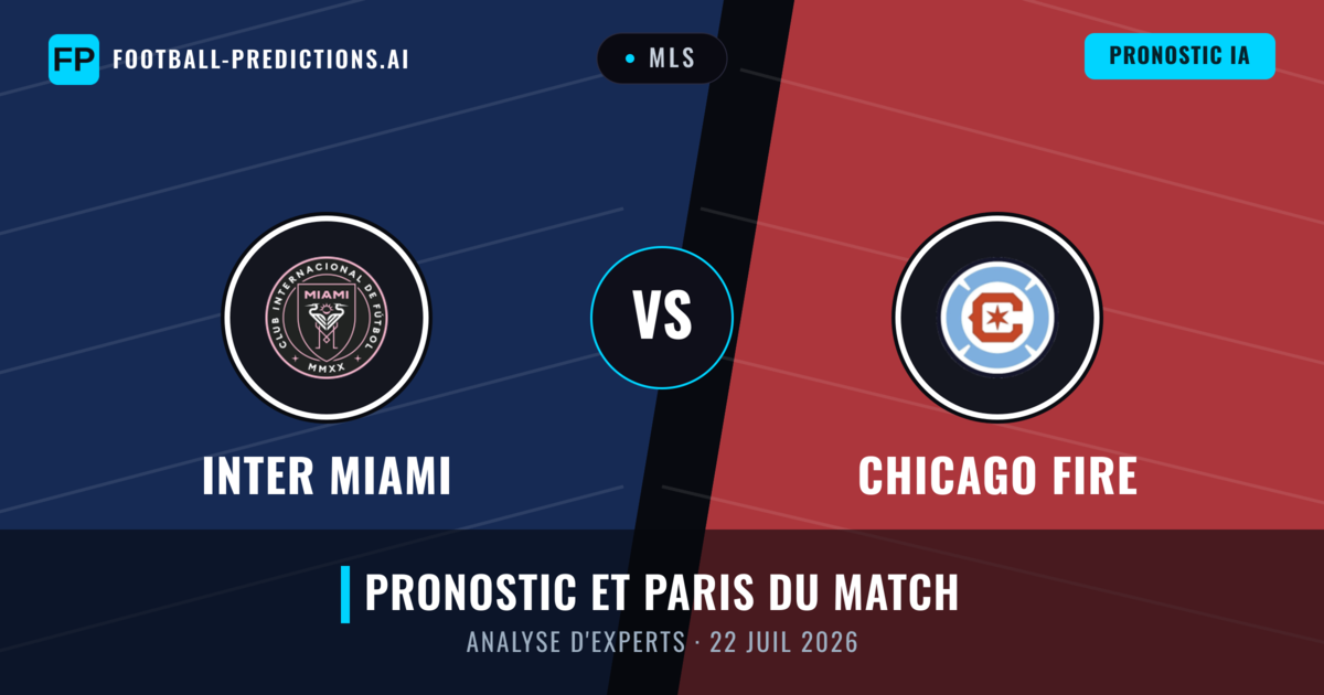 Inter Miami vs Chicago Fire — pronostic et avant-match