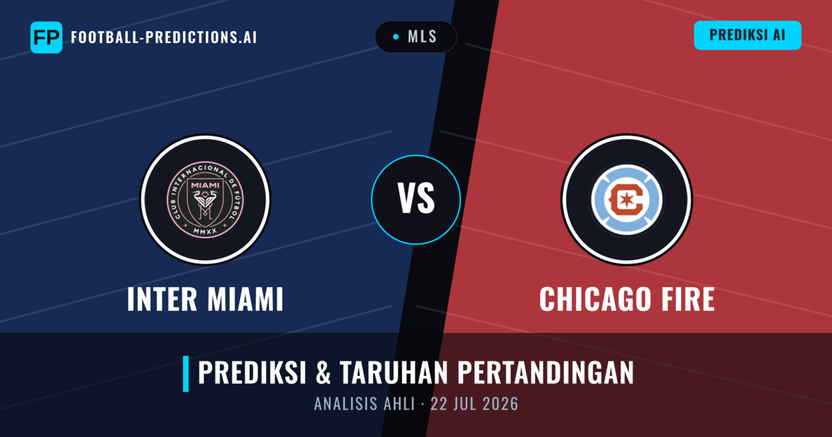 Inter Miami vs Chicago Fire — prediksi dan pratinjau pertandingan
