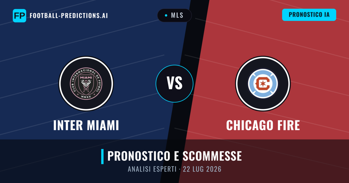 Inter Miami vs Chicago Fire — pronostico e anteprima del match